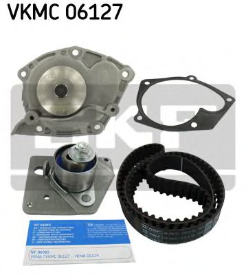 Комплект ГРМ с помпой SKF VKMC 06127