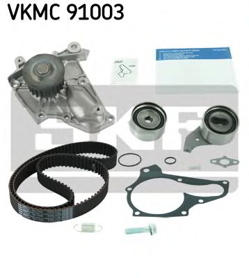 Комплект ГРМ с помпой SKF VKMC 91003