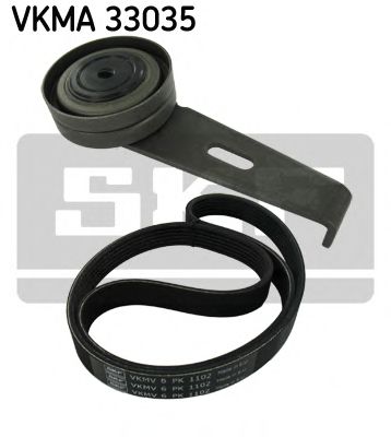 Комплект ролика ремня генератора SKF VKMA 33035