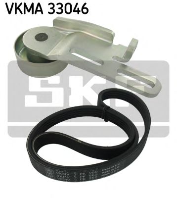 Комплект ролика ремня генератора SKF VKMA 33046