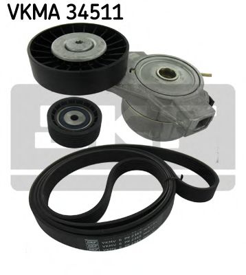 Комплект ролика ремня генератора SKF VKMA 34511