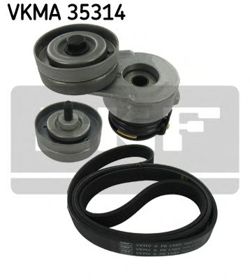Комплект ролика ремня генератора SKF VKMA 35314
