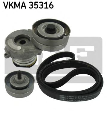 Комплект ролика ремня генератора SKF VKMA 35316