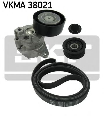 Комплект ролика ремня генератора SKF VKMA 38021