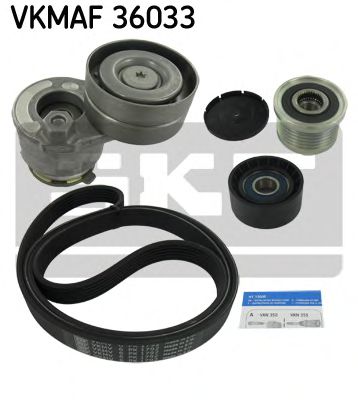 Комплект ролика ремня генератора SKF VKMAF 36033
