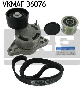 Комплект ролика ремня генератора SKF VKMAF 36076