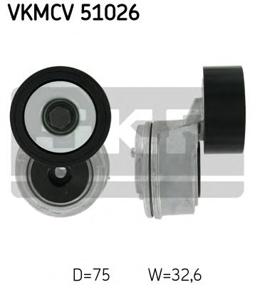 Ролик ремня генератора SKF VKMCV 51026