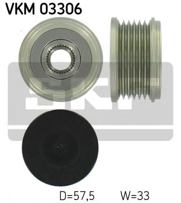 Муфта генератора SKF VKM 03306