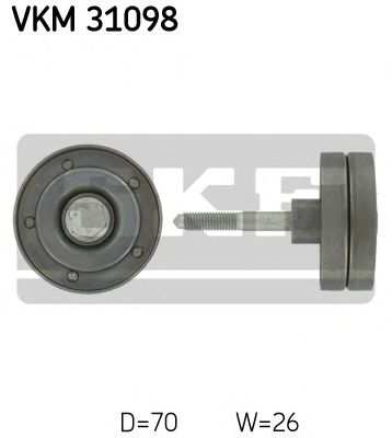 Обводной ролик SKF VKM 31098