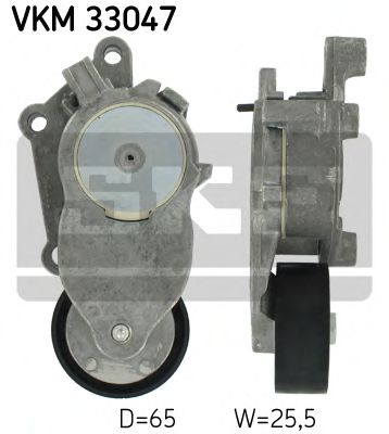 Натяжной ролик ремня ГРМ SKF VKM 33047