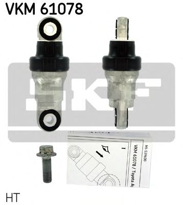 Ролик ремня генератора SKF VKM 61078
