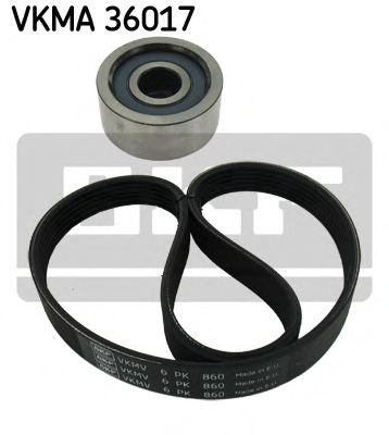 Комплект ролика ремня генератора SKF VKMA 36017