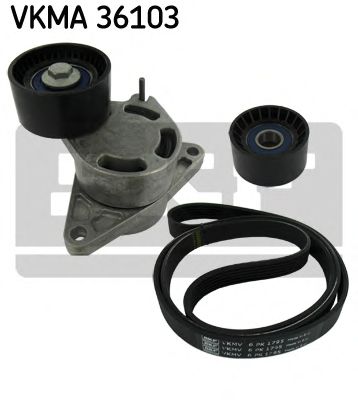 Комплект ролика ремня генератора SKF VKMA 36103
