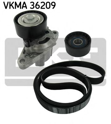 Комплект ролика ремня генератора SKF VKMA 36209
