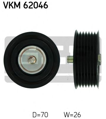 Обводной ролик SKF VKM 62046