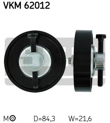 Ролик ремня генератора SKF VKM 62012