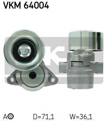Ролик ремня генератора SKF VKM 64004