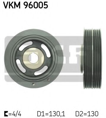 Шкив коленвала SKF VKM 96005