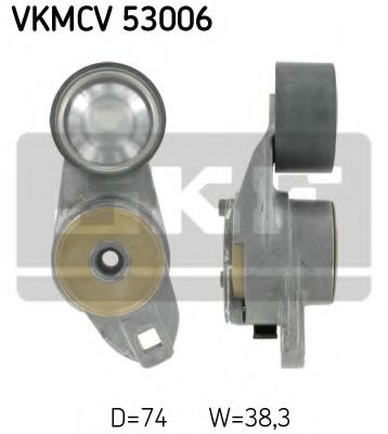 Ролик ремня генератора SKF VKMCV 53006