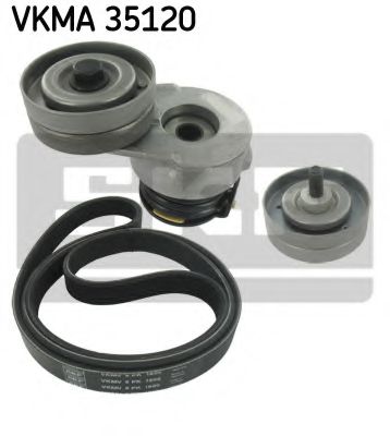 Комплект ролика ремня генератора SKF VKMA 35120