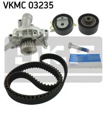 Комплект ГРМ с помпой SKF VKMC 03235