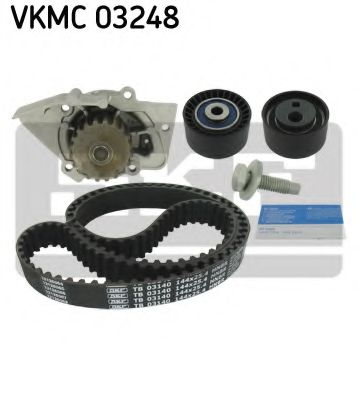 Комплект ГРМ с помпой SKF VKMC 03248