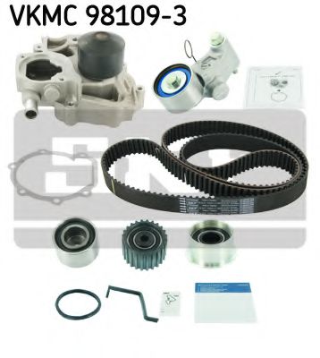 Комплект ГРМ с помпой SKF VKMC 98109-3