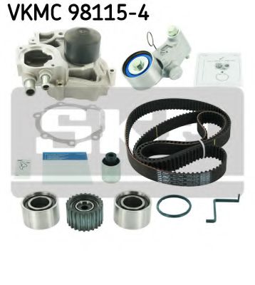 Комплект ГРМ с помпой SKF VKMC 98115-4