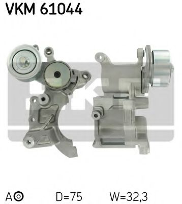 Ролик ремня генератора SKF VKM 61044