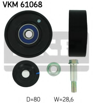 Обводной ролик SKF VKM 61068