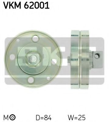 Ролик ремня генератора SKF VKM 62001