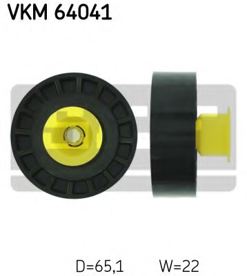 Обводной ролик SKF VKM 64041