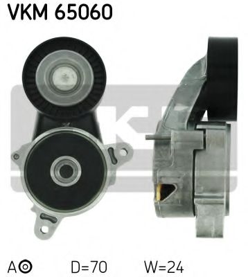 Ролик ремня генератора SKF VKM 65060
