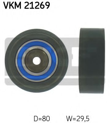 Обводной ролик ремня ГРМ SKF VKM 21269