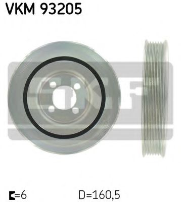 Шкив коленвала SKF VKM 93205