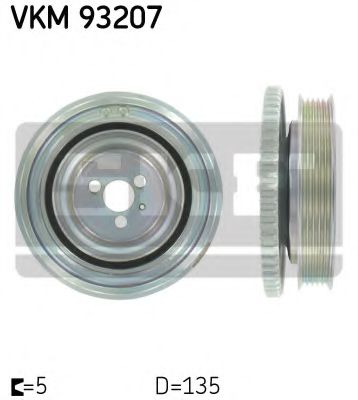 Шкив коленвала SKF VKM 93207