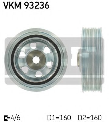 Шкив коленвала SKF VKM 93236