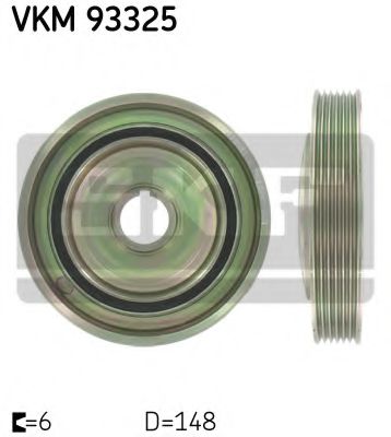 Шкив коленвала SKF VKM 93325