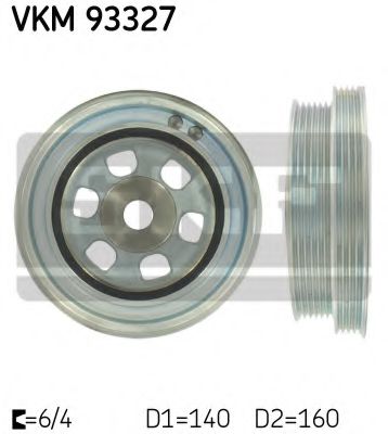 Шкив коленвала SKF VKM 93327