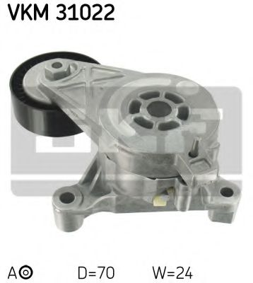 Ролик ремня генератора SKF VKM 31022