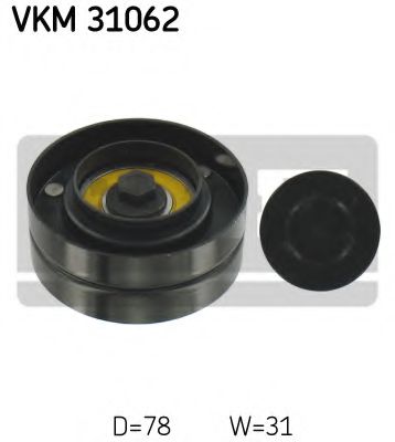 Обводной ролик SKF VKM 31062