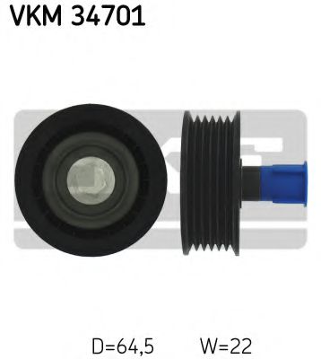 Обводной ролик SKF VKM 34701