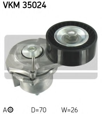 Ролик ремня генератора SKF VKM 35024