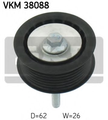 Обводной ролик SKF VKM 38088