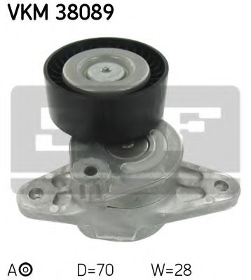 Ролик ремня генератора SKF VKM 38089