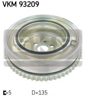 Шкив коленвала SKF VKM 93209