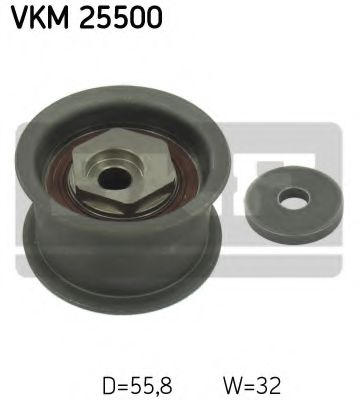 Обводной ролик ремня ГРМ SKF VKM 25500