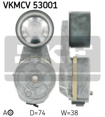 Ролик ремня генератора SKF VKMCV 53001