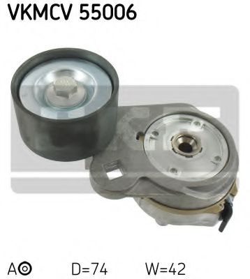 Ролик ремня генератора SKF VKMCV 55006