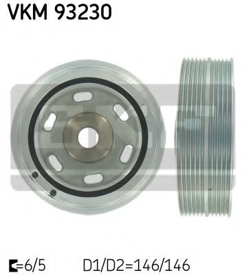 Шкив коленвала SKF VKM 93230
